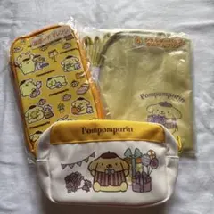 サンリオ　当たりくじ　ポムポムプリン　3点セット