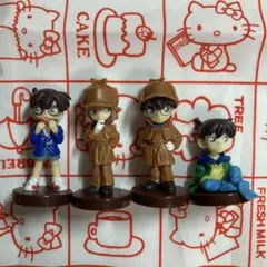 名探偵コナン チョコエッグ 江戸川コナン 灰原哀 シークレット 4点セット