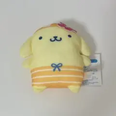 サンリオ　くるっとまわしてサマーチャレンジ　ポムポムプリン　マスコット