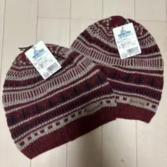 mont-bell Watch Cap Forest ニット帽　2個セット