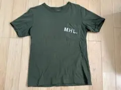 MHL. オリーブグリーン Tシャツ Mサイズ