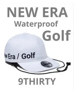 NEW ERA ニューエラ ゴルフ 9THIRTY キャップ　防水　ホワイト
