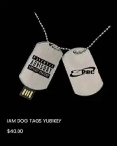 IAM Dog Tags Yubikey Playboi Carti