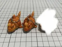 【美品】 キーホルダー　サメワッサン カプセルトイ　ガチャガチャ　2点セット