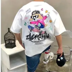 【2nd ARCHIVE/セカンドアーカイブ】スケボー×犬半袖Tシャツ 新作