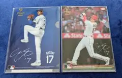大谷翔平選手 ミニクリアファイル 2点セット 非売品