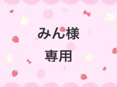 みん様 専用ページ