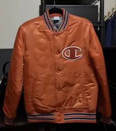 ⭐️美品 Champion チャンピオン べースボールジャケット オレンジ