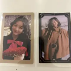 Jihyo トレカ　2枚セット