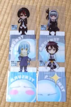 転生したらスライムだった件　ポップアップコースター4種類セット