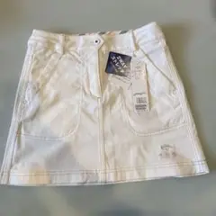 【Callaway】カジュアルホワイトスカート