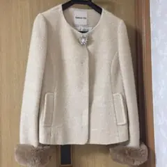 ♡1/4まで限定価格♡美品♡Apuweiser-riche ファー付 コート