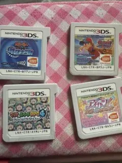 ニンテンドー3DSソフト4本セット