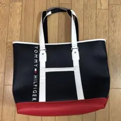 トミーヒルフィンガートートバッグ メンズ&レディース兼用 カラーネイビー 新品