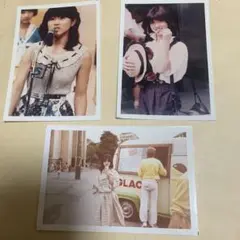 【希少】中森明菜　生写真3枚セット