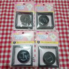 未開封ディスプレイスタンド 黒 9cm ダイソー DAISO 百円均一 100均