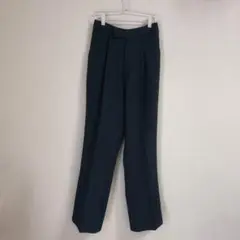 ローリーズファーム　タック入りパンツ　【L】 グリーン　きれいめ　オフィス
