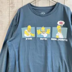 シンプソンズ　古着　長袖　ロンT プリント　アメカジ