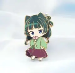 桜*猫様 薬屋のひとりごと　2頭身　ピンバッジ