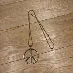 PEACE シンボル ネックレス