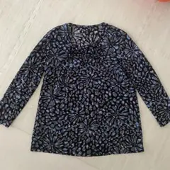 セシオセラ　トップス　シースルー　七分袖