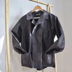 AUBERGE DM BATEAU - Onyx Black モールスキン