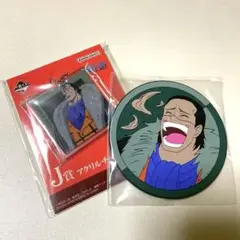 ワンピース 一番くじ J賞アクリルチャーム G賞ラバーコースター セット