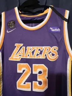 ［希少］Lakers レイカーズ　レブロン・ジェームズ ゲームシャツ　NIKE