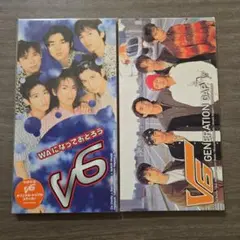 V6 8cmシングルCD「WAになっておどろう」他1点