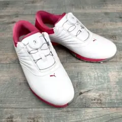 超美品 PUMA ゴルフシューズ 22.5 BOA