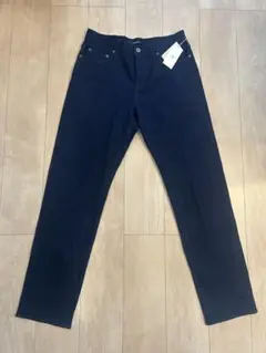 【新品】定価15,400円Johnbull ネイビー ストレートデニムパンツ濃紺