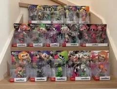 スプラトゥーン amiibo 全20種完全コンプリートセット(新品・未開封)