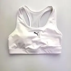 【美品】PUMA　スポーツウェア　ホワイト　Mサイズ