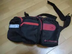 M416 コロンビア columbia 黒3ポケットボディーバッグ
