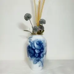 OKURA 大倉陶園 浮き彫り葉文 花瓶飾り壺 花器 白磁 金縁 高23.8 OKURA 大倉陶園 浮き彫り葉文 花瓶飾り壺 花器 白磁 金縁