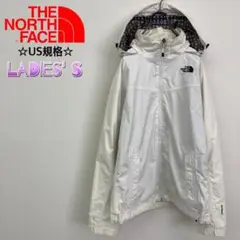 訳あり ノースフェイス US Hyvent マンパ オフホワイト レディースM
