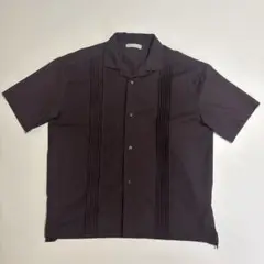 SENSE OF PEACE オープンカラー 半袖 キューバシャツ L アーバン