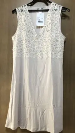 HANRO コットン タンクトップレース