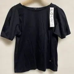 LOUNIE 半袖Tシャツ 黒
