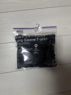 ファミマTシャツ黒 XL 長袖Tシャツ