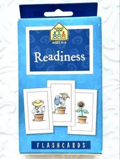 【英語教材】4-6歳 フラッシュカード Readiness