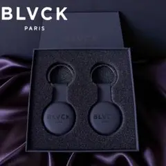 BLVCK PARIS ブラックパリス エアータグケースキーホルダー付2個セット