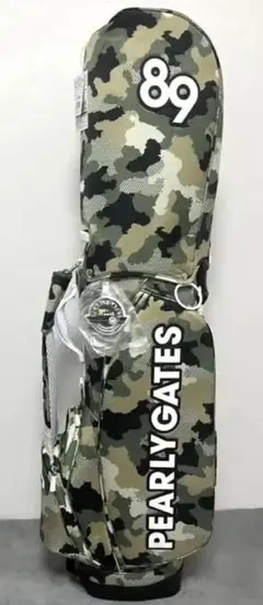 新品未使用スタンド式キャディバッグ<カモ柄> (UNISEX) ¥ 72,600