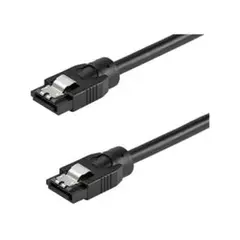 StarTech.com SATAラウンドケーブル 30cm ラッチ付きシリアル