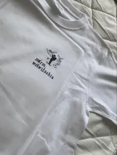 ホワイト デザインTシャツ