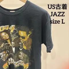 【値引き】US古着バンド ロック JAZZTシャツ ブラック アメリカ古着