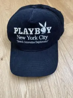 playboy スナップバッグ　キャップ　cap プレイボーイ　ブラック