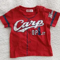 Carp 赤い Tシャツ 90サイズ
