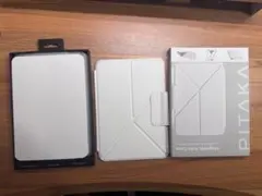PITAKA iPad mini6 ケース ホワイト マグネット式