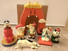 コンコンブル　節分　豆まき　鬼っこ猫